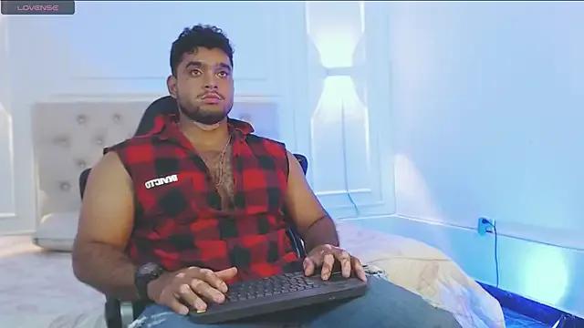 Big_furry_bear13 — al naked and oil